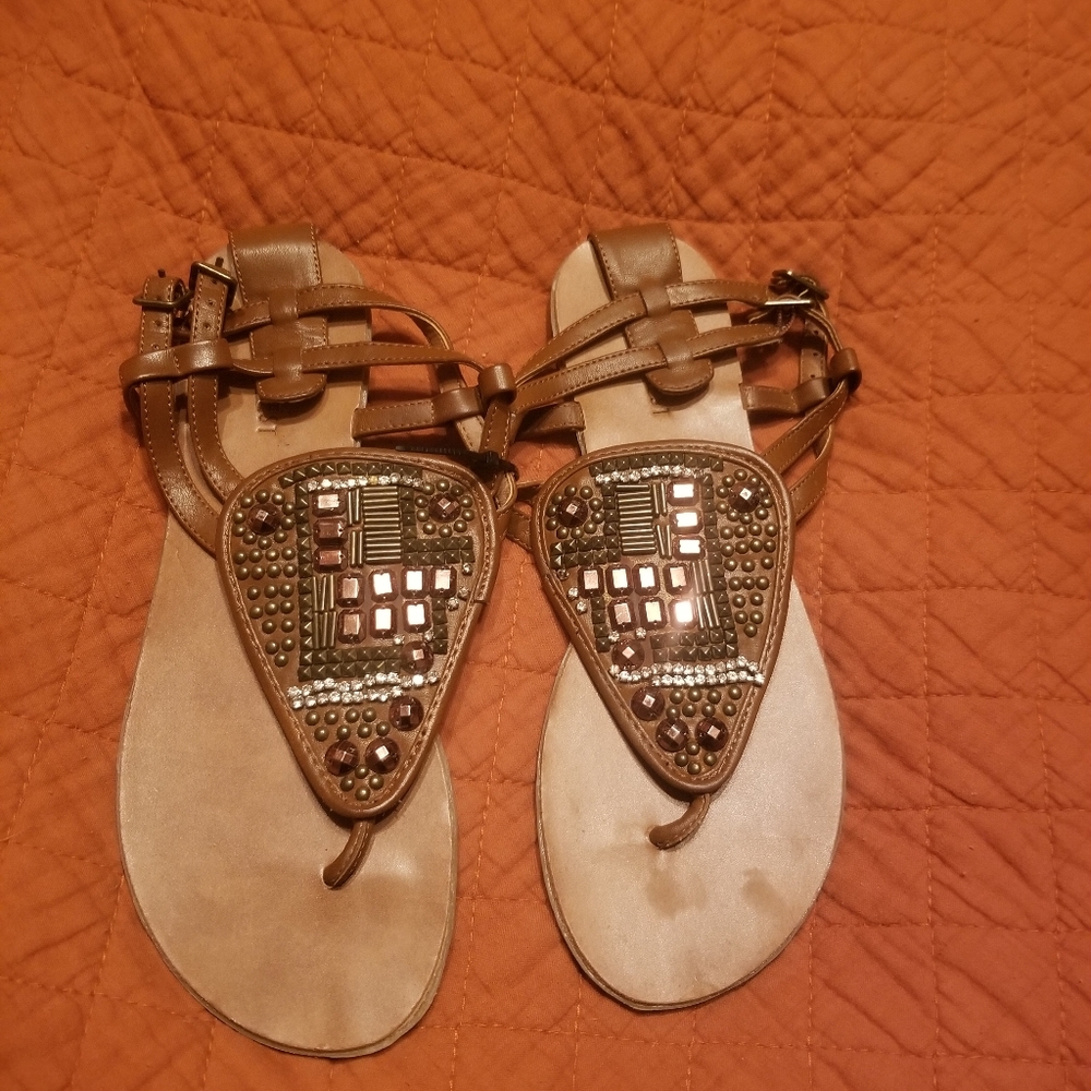 Nine West Sandals EUC Size 7